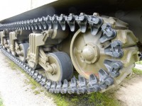 Rupsbanden Sherman tank (Vielsalm/België) / Bron: Martin Sulman