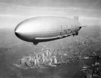 Zeppelin van de Amerikaanse marine / Bron: U.S. Naval Historical Center Photograph, Wikimedia Commons (Publiek domein)